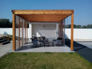 ukázka portfolia - venkovní prostor firmy